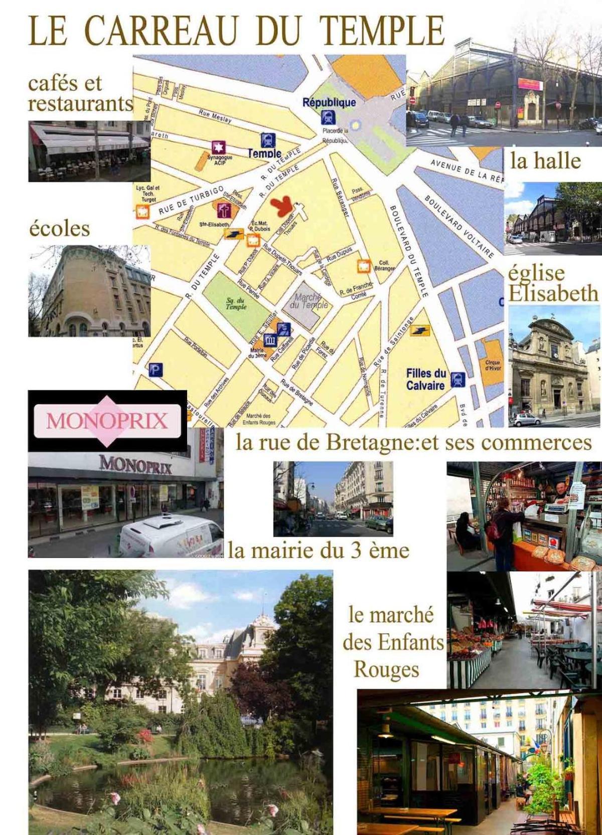 3p Baroque With Rooftop View Appartement Parijs
